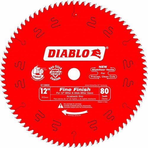 Disco De Sierra Diablo 12 X 80 Dientes D1280X