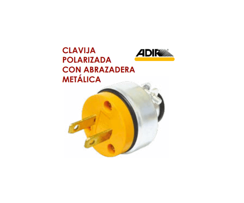 CLAVIJA POLAR C/ABRAZ METAL U/RUDO ADR5564