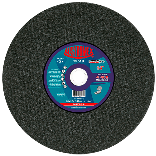 Disco Corte Metal 14" Aux519