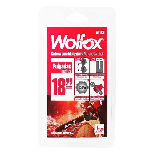 Cadena para motosierra de 18" WF1328 Wolfox